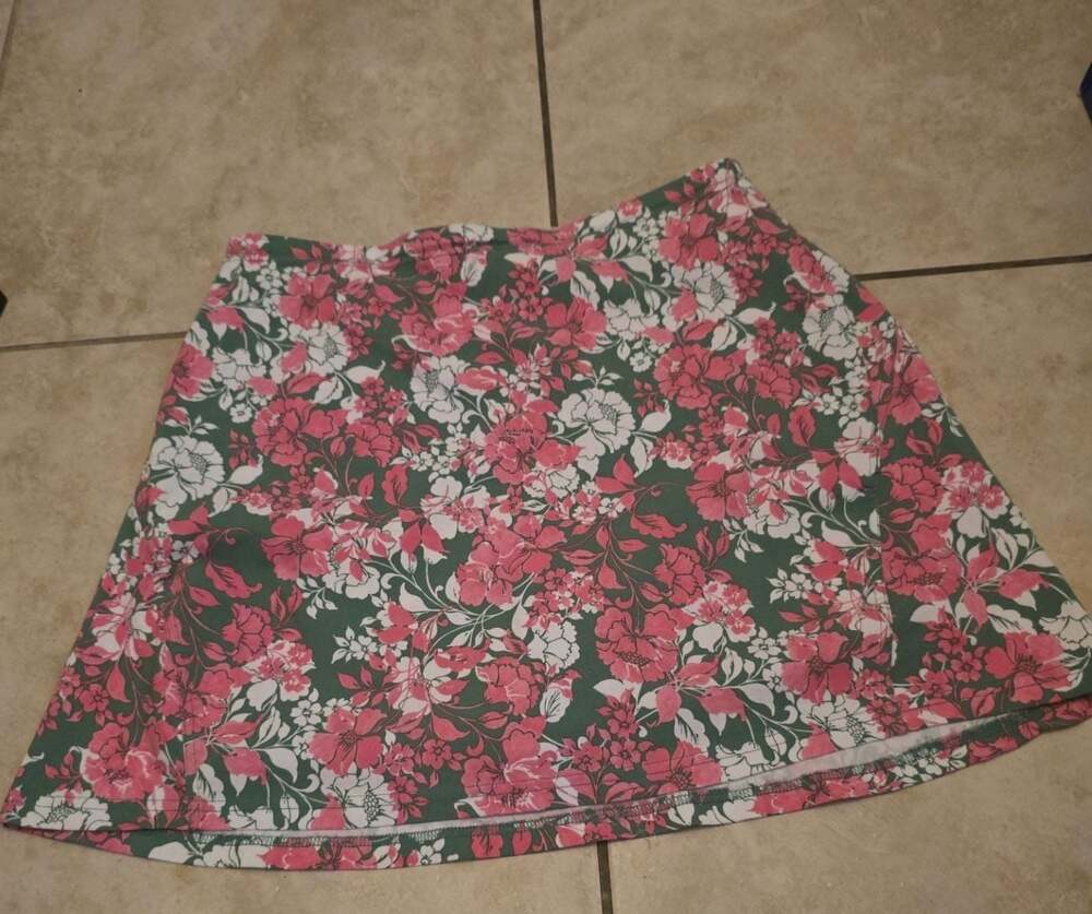 Counterparts Women's A-Line Floral Print skirt with shorts